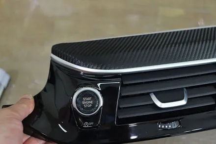 bmw 실내랩핑 / g30 530i / 블랙 카본 / 대구 카앤맨 / 대구 북구 검단동