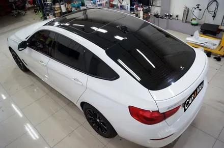 bmw 3gt 포인트 랩핑 및 루프스킨 시공 대구 / 카앤맨 / 대구 북구 검단동