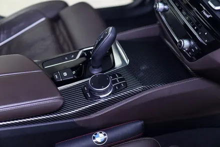 대구 bmw g30 / 실내랩핑 4d 리얼 카본 / 카앤맨 / 대구 북구 검단동