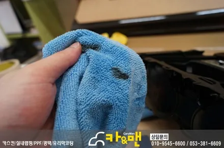 대구 실내랩핑 벤츠 e클래스(w212) 시공 카앤맨 / 대구 북구 검단동