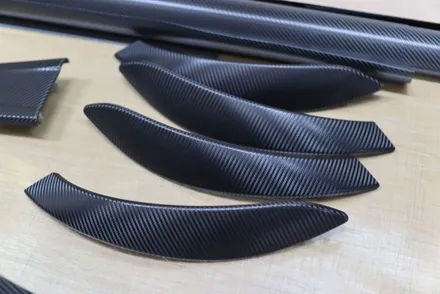bmw 실내랩핑 f30 블랙 카본 시공 대구 / 카앤맨 / 대구 북구 검단동