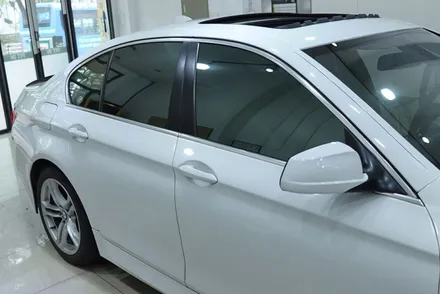 대구 실내랩핑 bmw f10 4d 리얼카본 / 카앤맨 / 대구 북구 검단동