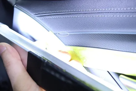 대구 bmw g30 5시리즈 실내랩핑 / 매트릭스 블랙 / 카앤맨 / 대구 북구 검단동