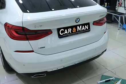 대구 ppf 생활보호 필름 / 도어스텝 카본 랩핑 시공 / BMW 6GT / 카앤맨 / 대구 북구 검단동