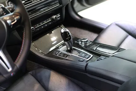 BMW F10 실내랩핑 / 4d 리얼 카본 시공 / 대구 카앤맨 / 대구 북구 검단동