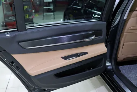 bmw 7시리즈 (F02) 실내랩핑 (블랙 브러쉬) 시공 대구 / 카앤맨 / 대구 북구 검단동