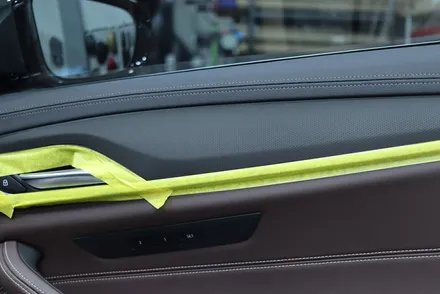 대구 bmw g30 5시리즈 실내랩핑 / 매트릭스 블랙 / 카앤맨 / 대구 북구 검단동