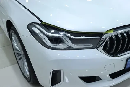 대구 ppf 생활보호 필름 / 도어스텝 카본 랩핑 시공 / BMW 6GT / 카앤맨 / 대구 북구 검단동