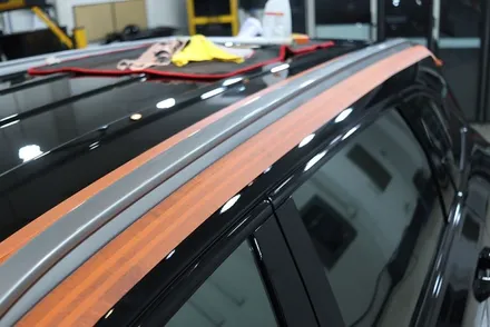 대구 쏘렌토 MQ4 크롬죽이기 시공 / 윈도 몰딩, 그릴, 스키드 플레이트 전/후, 루프랙 등 / 카앤맨 / 대구 북구 검단동