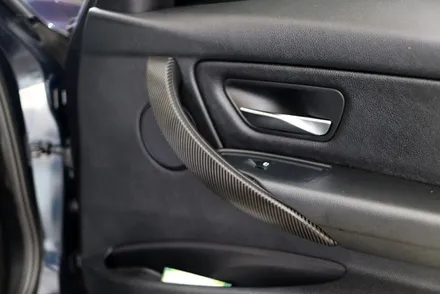 bmw 실내랩핑 f30 블랙 카본 시공 대구 / 카앤맨 / 대구 북구 검단동