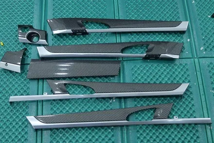 파나메라 실내랩핑 / 우드 트림 / 4d 리얼 카본 시공 / 대구 카앤맨 / 대구 북구 검단동