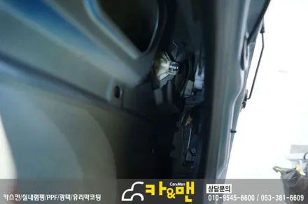 대구 미니쿠퍼 s 전체(?) 랩핑(미드나잇 샌드 매트 메탈릭) 시공/카앤맨 / 대구 북구 검단동