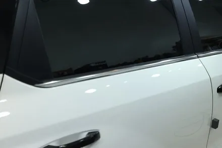 토레스 크롬죽이기 윈도 몰딩, 사이드미러, 후드 가니시 손잡이 / 도어캐치 포인트 부분 랩핑 시공 / 대구 카앤맨 / 대구 북구 검단동