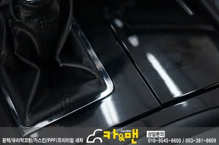 대구 더뉴 k7 실내랩핑(블랙 브러쉬) 시공/카앤맨 / 대구 북구 검단동