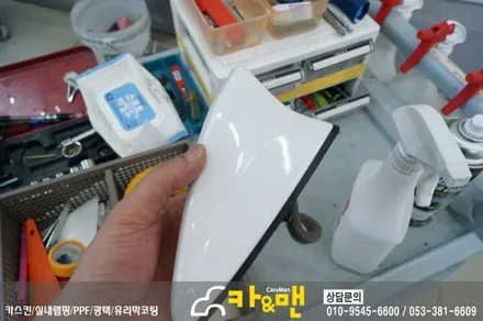 대구 스포티지 ql 루프스킨 시공/ 카앤맨 / 대구 북구 검단동
