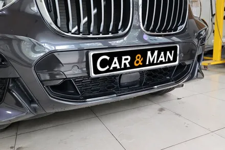 bmw x4 사이드 스커트 / 도어 가니쉬 부분 랩핑 대구 / 카앤맨 / 대구 북구 검단동