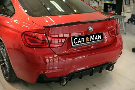 대구 bmw 4시리즈 사이드 데칼 시공 / 카앤맨 / 대구 북구 검단동