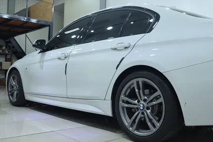 bmw 사이드데칼 / f30 시공 / 대구 카앤맨 / 대구 북구 검단동