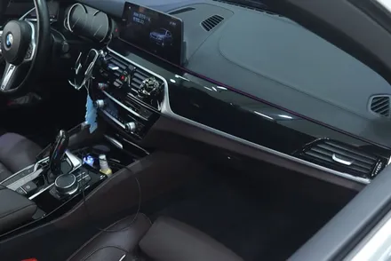 BMW g30 크롬 죽이기 랩핑 시공 / 윈도 몰딩 /대구 카앤맨 / 대구 북구 검단동