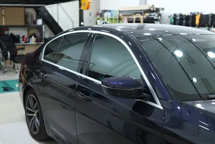 BMW G30 / 5시리즈 실내랩핑 / 매트릭스 블랙 시공 / 대구 카앤맨 / 대구 북구 검단동