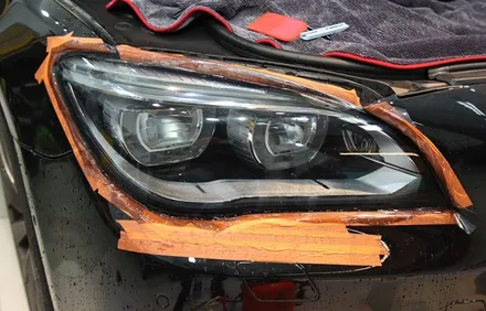 스모그 PPF 필름 시공 BMW 7시리즈 톤다운하기! 대구 카앤맨 / 대구 북구 검단동