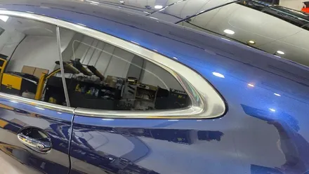 자동차 래핑 BMW 6GT 윈도우 몰딩 블랙 유광 시공 / 대구 북구 검단동