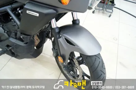 대구 바이크 랩핑(혼다 ctx 700/차콜 무광 메탈릭)시공/ 카앤맨 / 대구 북구 검단동