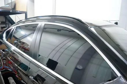 BMW X6 크롬죽이기 랩핑(윈도 몰딩/디퓨져/스키드 플레이트/루프랙 등) 대구/카앤맨 / 대구 북구 검단동