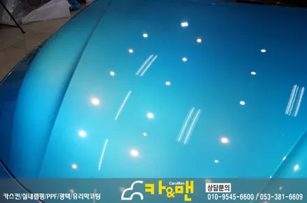 대구 bmw 420d 그란쿠페 신차 ppf생활보호패키(본넷/트렁크 리드) 시공 및 후범퍼 코팅 재시공/카앤맨 / 대구 북구 검단동