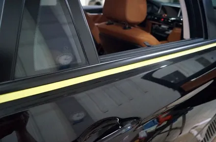 BMW X6 크롬죽이기 랩핑(윈도 몰딩/디퓨져/스키드 플레이트/루프랙 등) 대구/카앤맨 / 대구 북구 검단동