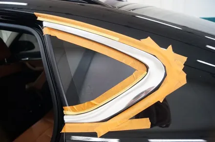 BMW X6 크롬죽이기 랩핑(윈도 몰딩/디퓨져/스키드 플레이트/루프랙 등) 대구/카앤맨 / 대구 북구 검단동