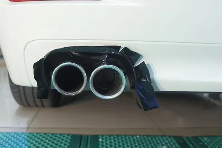 bmw f10 실내랩핑 / 디퓨저 부분 랩핑 /대구 카앤맨 / 대구 북구 검단동