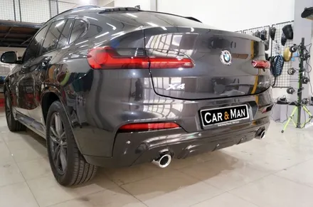 BMW X4 / M 스포츠 X / 은색 몰딩 부분 랩핑으로 죽이기(휀더 가니쉬/디퓨저) / 대구 북구 검단동