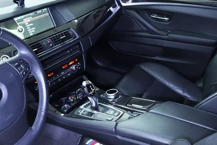 bmw f10 실내랩핑 / 사이드 데칼 시공 / 대구 카앤맨 / 대구 북구 검단동