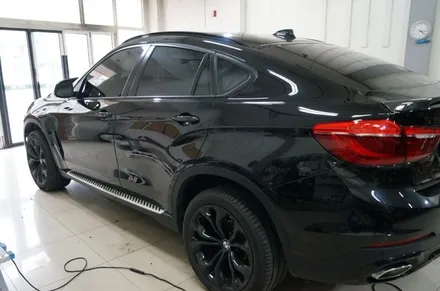 BMW X6 크롬죽이기 랩핑(윈도 몰딩/디퓨져/스키드 플레이트/루프랙 등) 대구/카앤맨 / 대구 북구 검단동
