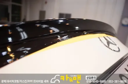 대구 벤츠 cla 45 amg 부분랩핑/ 카앤맨 / 대구 북구 검단동