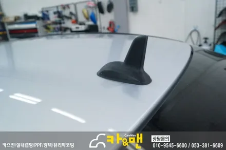 대구 벤츠 c 클래스(w204) 루프스킨 시공/카앤맨 / 대구 북구 검단동
