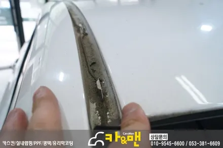 대구 아반떼 md 루프스킨 시공/ 카앤맨 / 대구 북구 검단동