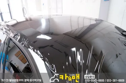 대구 루프스킨 시공 bmw 320d / 카앤맨 / 대구 북구 검단동