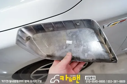 대구 부분랩핑 임팔라 사이드미러/스포일러 랩핑 카앤맨 / 대구 북구 검단동