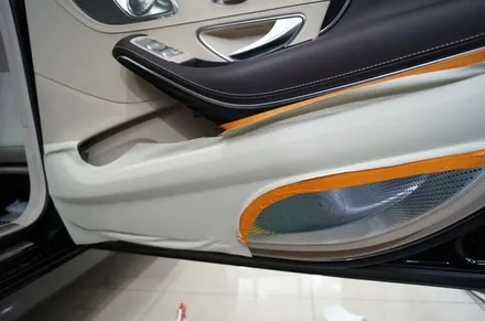 대구 벤츠 마이바흐 s650 실내랩핑(?) 시공/카앤맨 / 대구 북구 검단동