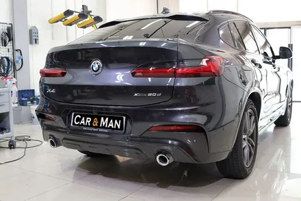 bmw x4 사이드 스커트 / 도어 가니쉬 부분 랩핑 대구 / 카앤맨 / 대구 북구 검단동