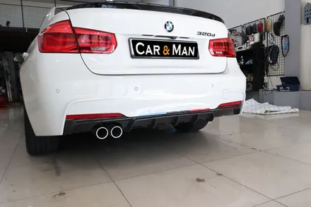 bmw 포인트 랩핑 / F30 사이드 프런트 립/디퓨저 부분 대구 / 카앤맨 / 대구 북구 검단동