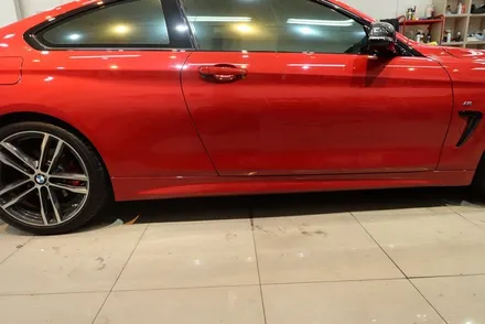 대구 bmw 4시리즈 사이드 데칼 시공 / 카앤맨 / 대구 북구 검단동