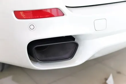bmw x5 기어 패널 / 머플러 팁 부분 랩핑 시공 / 대구 북구 검단동
