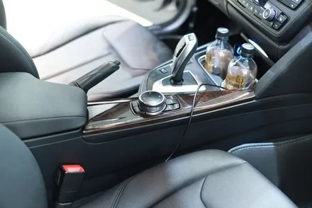 BMW 3GT 우드 파츠 / 티타늄 브러시 랩핑 시공 / 대구 북구 검단동
