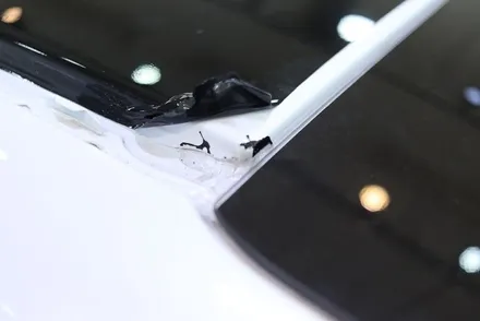 블랙 PPF 제거 작업은 전문가와 상담을... 쏘나타 dn8 루프 부분 / 대구 카앤맨 / 대구 북구 검단동