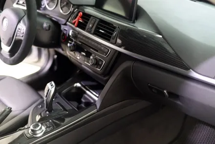 bmw 3시리즈 (F30) 자동차 실내 랩핑 (리얼 카본) 대구 / 카앤맨 / 대구 북구 검단동