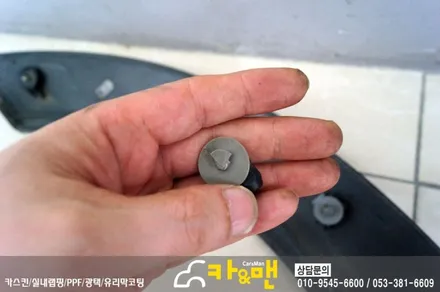 대구 미니쿠퍼 s 전체(?) 랩핑(미드나잇 샌드 매트 메탈릭) 시공/카앤맨 / 대구 북구 검단동