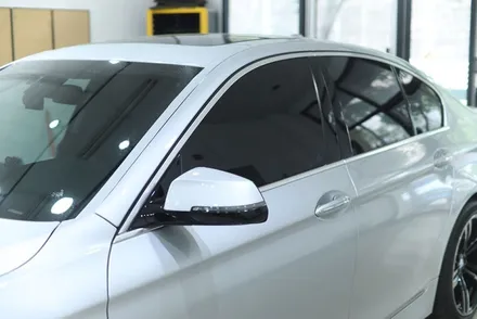 BMW F10 실내랩핑 시공 / 티타늄 브러시 / 대구 카앤맨 / 대구 북구 검단동